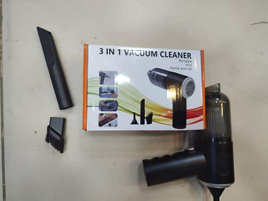 3 In 1 Portable Mini Vacuum Cleaner Duster Blower Air Pump Wireless Handheld Clean Microscopic Dust Like Car, Home,computer, Laptop, Flower, Mirror Vehicle Interior Cleaner